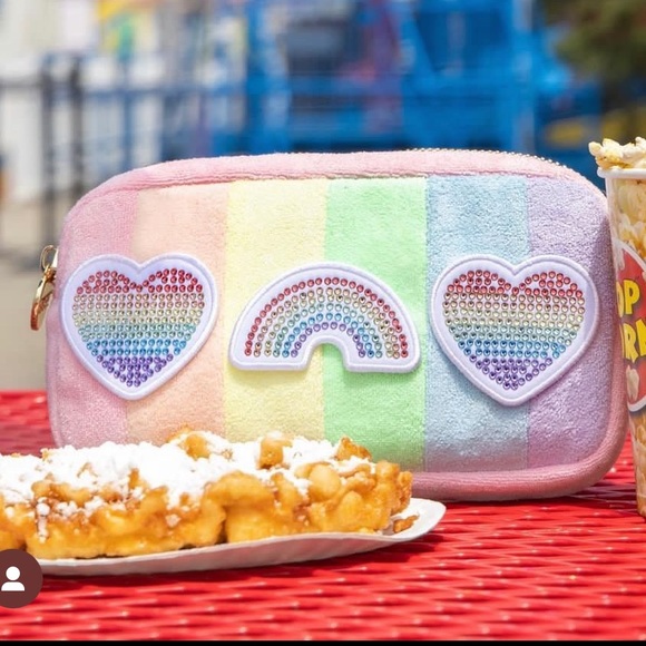 Stoney Clover Lane Rainbow Terry Small Pouch - Picture 2 of 7